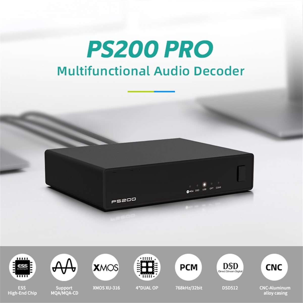 DTC5 PS200 PRO Konverter Audio - Music Audio Pro ulasan dan harga