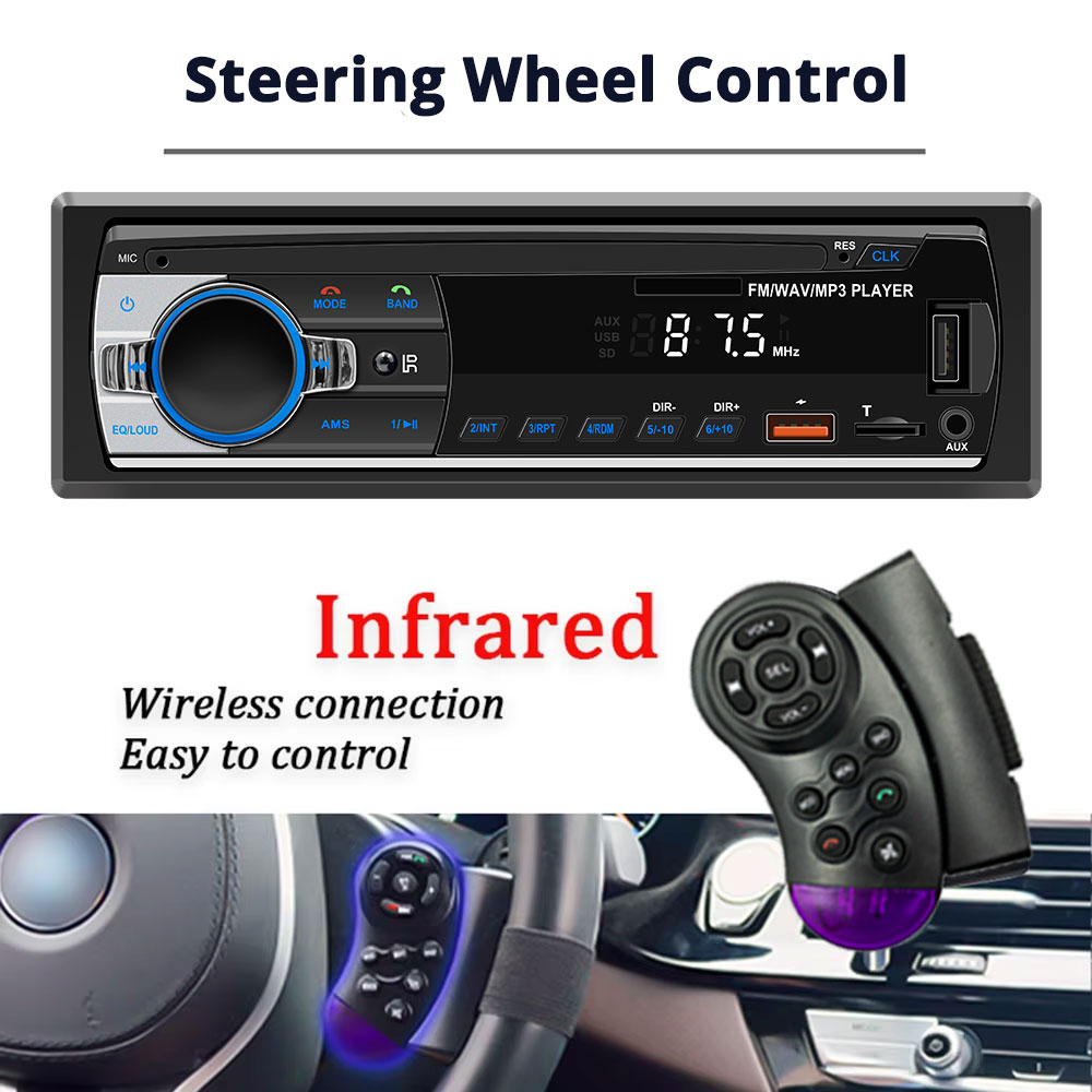Radio Mobil 1Din Pemutar MP3 B - Audio Universal Music ulasan dan harga